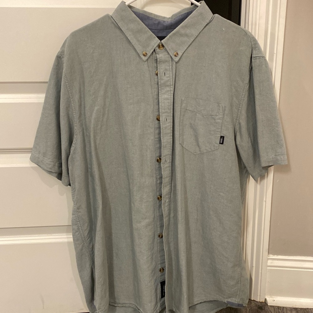 Men’s Large, Vans Button Down